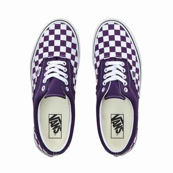 Damske Tenisky Vans Checkerboard Era Nachový Indigo/Biele VA12HQMBW